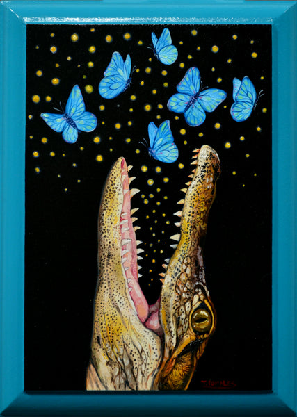 75 EL LAGARTO (The Alligator) / Canto Emocional by artist Tania Pomales