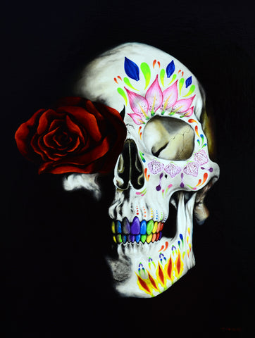 DEATH IS NOT THE END by artist Tania Pomales