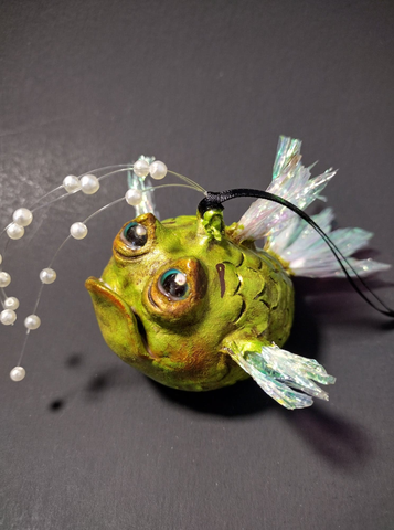 FISH 1 (Pouty) by artist Denise Bledsoe