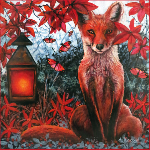 RED by artist Annette Hassell