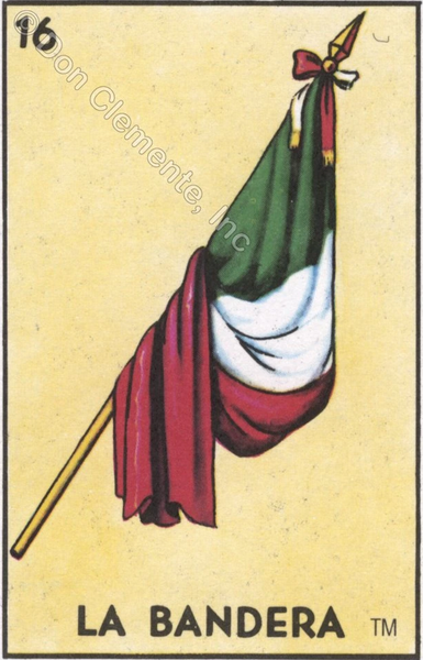 16 LA BANDERA (The Flag) by artist Frau Sakra