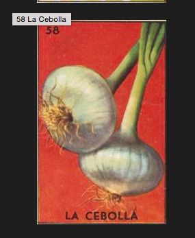 LA CEBOLLA (The Onion) #58 by artist Denise Bledsoe