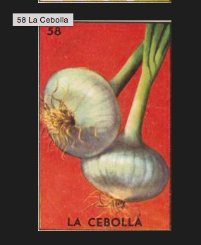 #58 LA CEBOLLA (The Onion) by artist Malathip