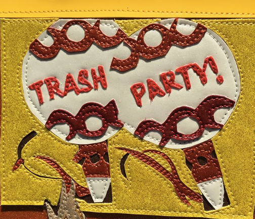 TRASH PARTY by artist Lori Herbst