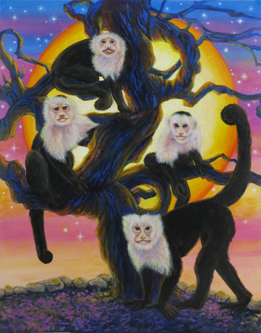 THE MONKEY’S TREE by artist Annette Hassell