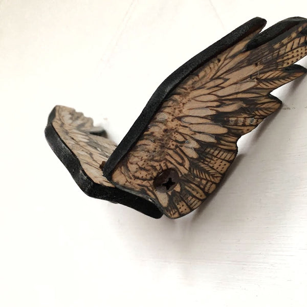 TINY WOODEN WINGS by artist Samantha Jane Mullen
