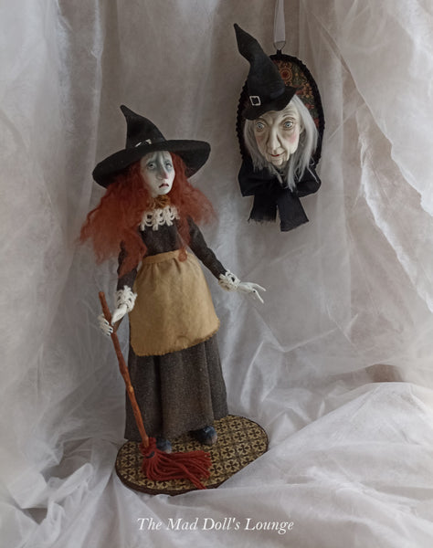 THE ELDER WITCH 1 by artist Simona Mereu (The Mad Doll's Lounge)
