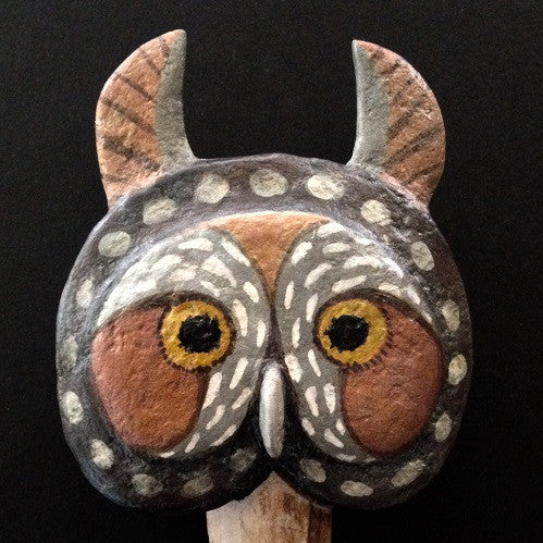 OWL MASK #2 by artist Ulla Anobile