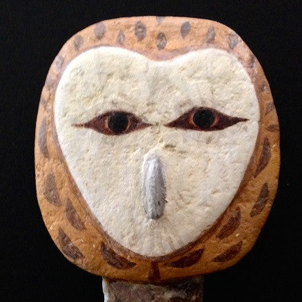 OWL MASK #3 by artist Ulla Anobile