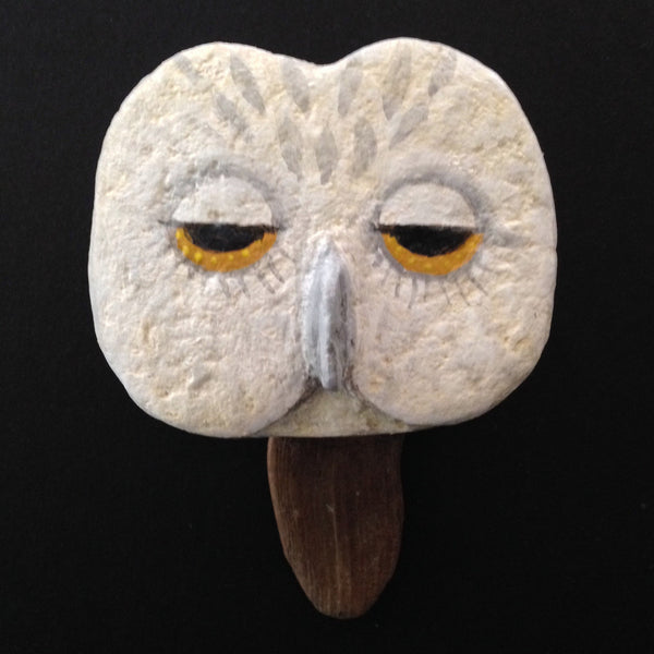 OWL MASK #4 by artist Ulla Anobile