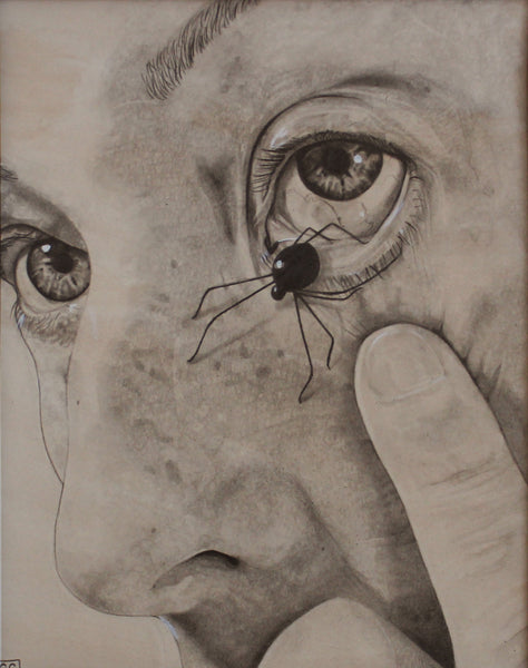 #33 LA ARAÑA (The Spider) by artist Cora Crimson