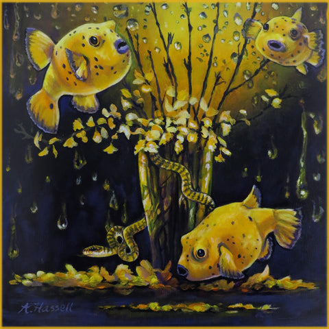 YELLOW by artist Annette Hassell
