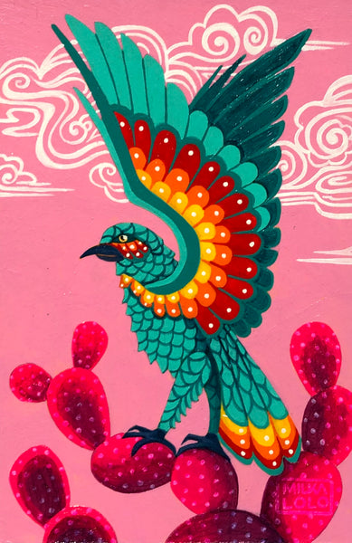 EL AGUILA (The Eagle) #64 by artist Milka LoLo