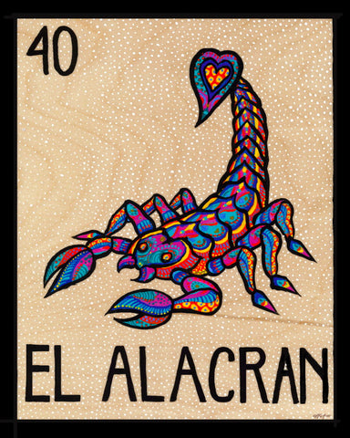 40 EL ALACRAN (The Scorpion) by Julie Zarate