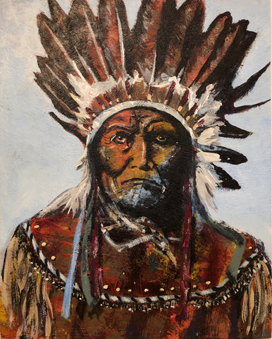 EL APACHE (The Apache) aka Geronimo #38 by artist Andrea Bogdan
