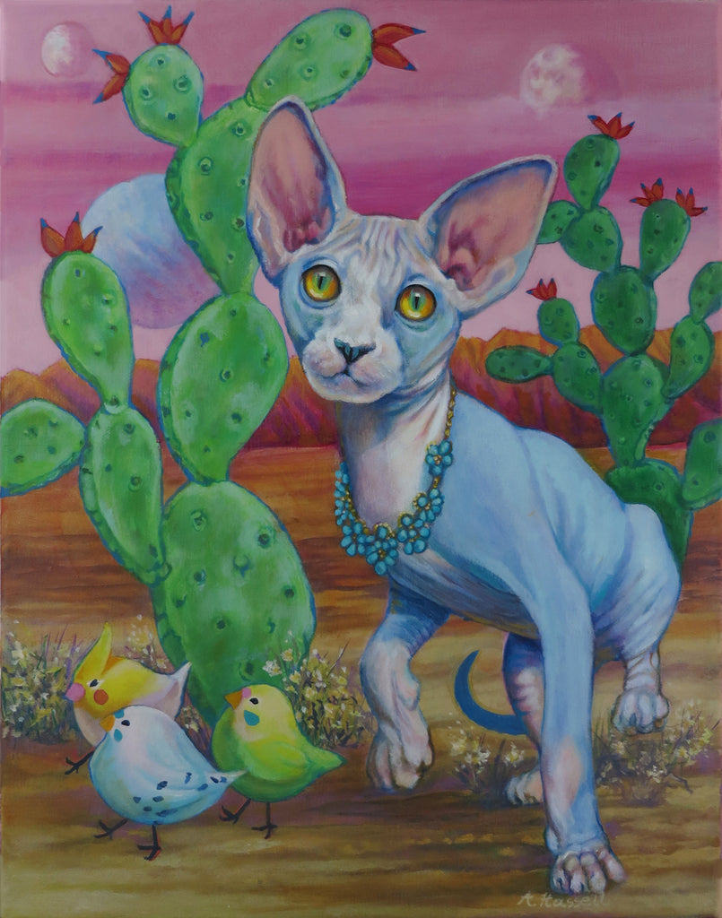 KITTY KITTY by artist Annette Hassell