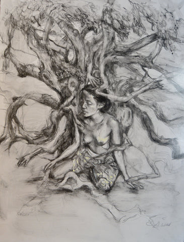 EL ARBOL (Rooted) /The Tree #10 by artist Jaclyn Alderete