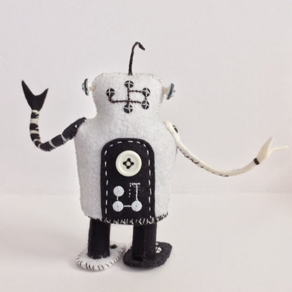 ROBOT GUIDE by artist Ulla Anobile