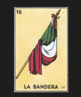 SUSIE, LA BANDERA #16 (The Flag) by artist Myriam Powell
