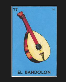 El bandolón #17 (The Mandolin) by artist Lea Barozzi