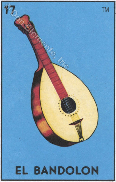 EL BANDOLON (The Mandolin) #17 by artist Samantha Mullen