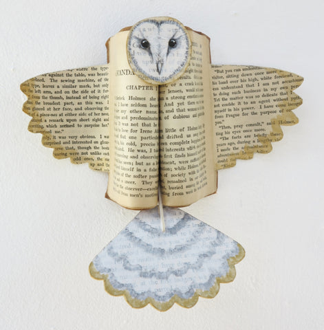 BARN OWL by artist Valerie Savarie