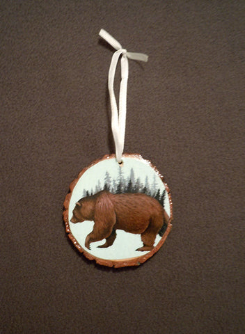 "Bear Ornament" by artist Lena Sayadian