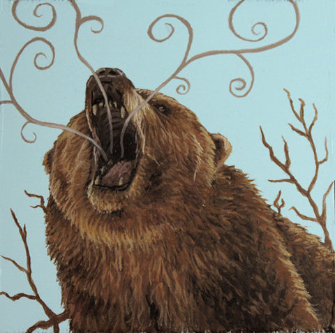 Bear by artist Lena Sayadian