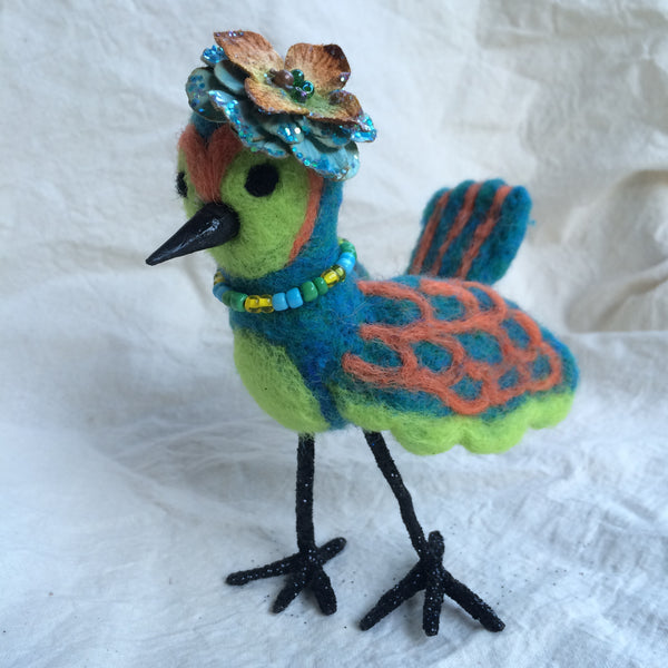 "Lady Bird Beatrice" by artist Christine Benjamin