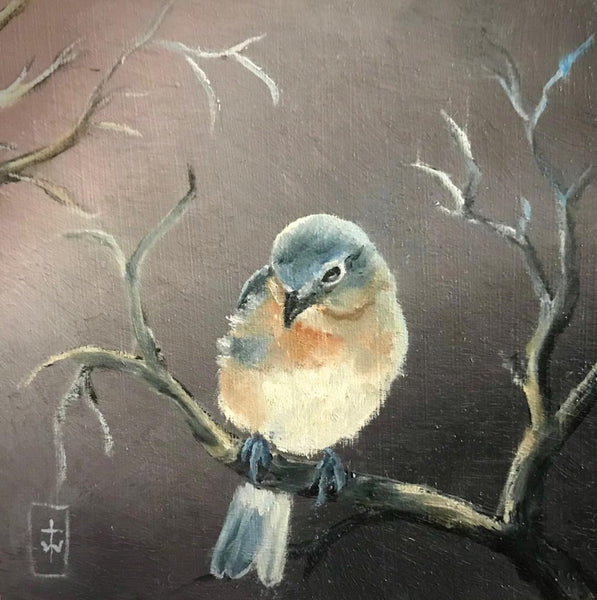 BLUEBIRD by artist Terri Woodward