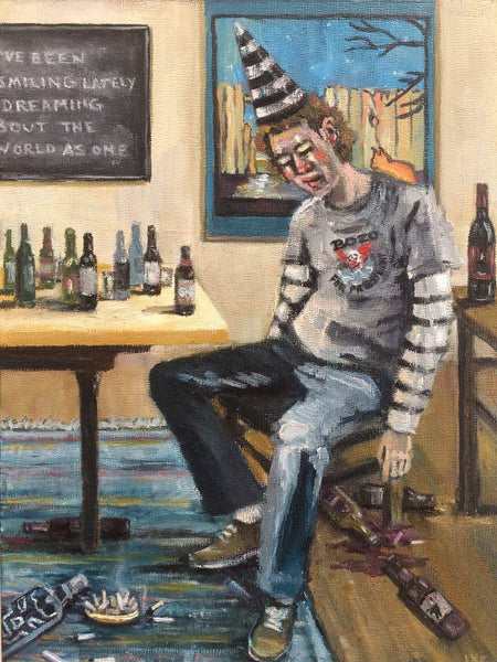 #25 EL BORRACHO (The Drunkard) by artist Nancy Cintron