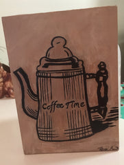 LA CAFETERA #89 (The Coffee Pot) by artist Terri Berman