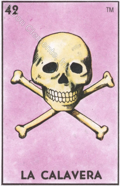 42 LA CALAVERA (The Skull) by artist Ilaamen