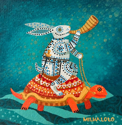 THE CALL by artist Milka LoLo