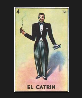 #4 EL CATRIN (The Dandy) by artist Joe Vollan