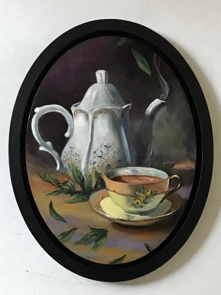 A LITTLE CUPPA by artist Catherine Moore