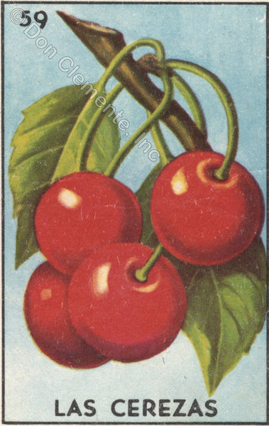LAS CEREZAS (The Cherries) aka Sweet Cherries #59 by artist Denise Bledsoe