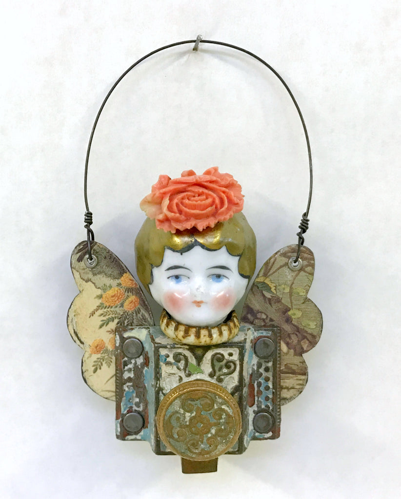 CORAL by artist Salvage Art Sweetheart (Marsha Perloff)