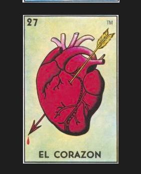 EL CORAZON #27 (The Heart) by artist Ivonne Carley