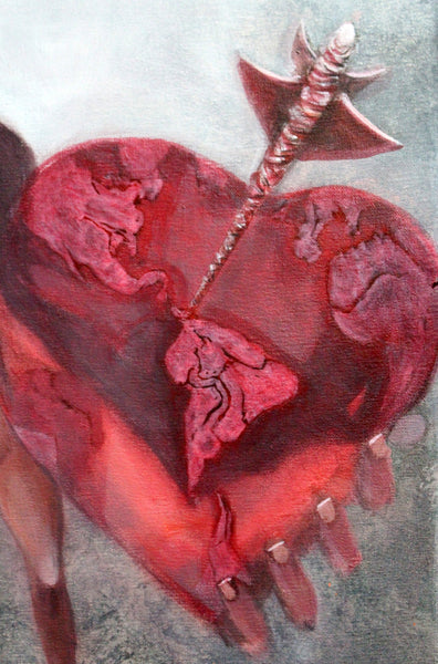 EL CORAZÓN (The Heart) #27 by artist Patricia Krebs