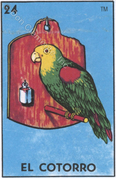 EL COTORRO (The Parrot) # 24 by artist Heraldo Garza