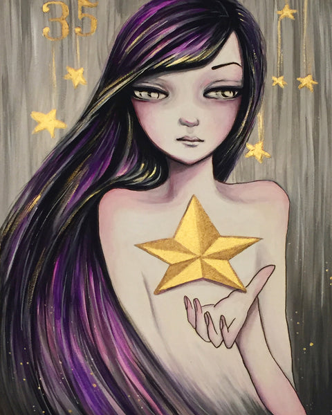 La Estrella #35 (The Star) by artist Ann Lim
