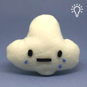 Crying Cloud by artist Vera Paras