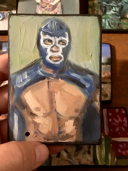 BLUE DEMON artist Nancy Cintron