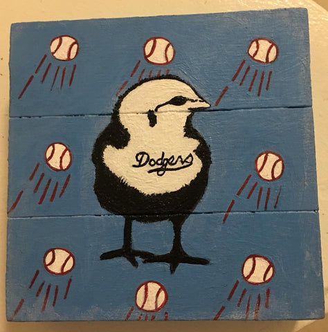 DODGERS CHICK by artist Terri Berman