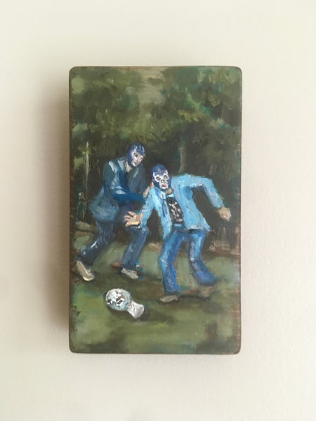 82 LOS FUTBOLISTAS (The Soccer Players) by artist Nancy Cintron