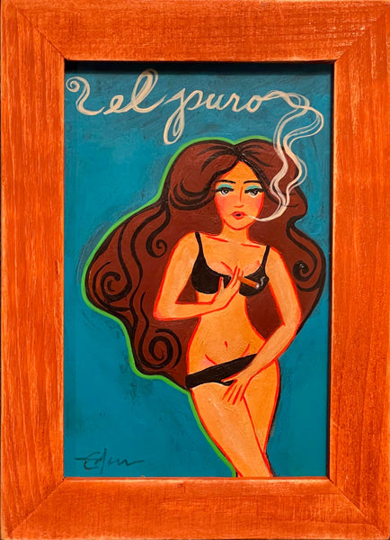 77 EL PURO (The Cigar) by artist Eden Folwell