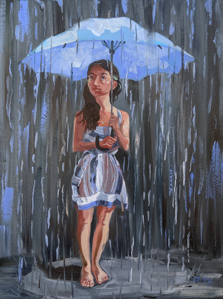 EL PARAGUAS (The Umbrella) #5 by artist Lacey Bryant