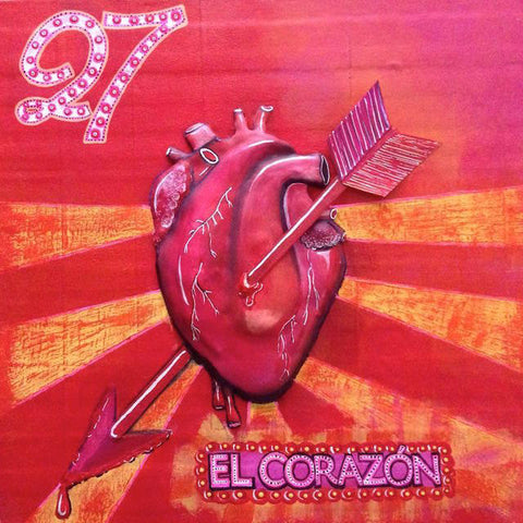 El corazón #27 (The Heart) by artist Brenda Paola Gomez