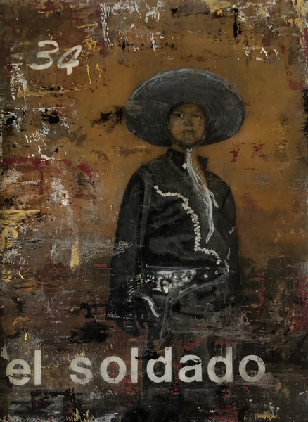 EL SOLDADO (The Soldier) #34 / "Donde deje mis chanclas!" by artist Kelly Thompson